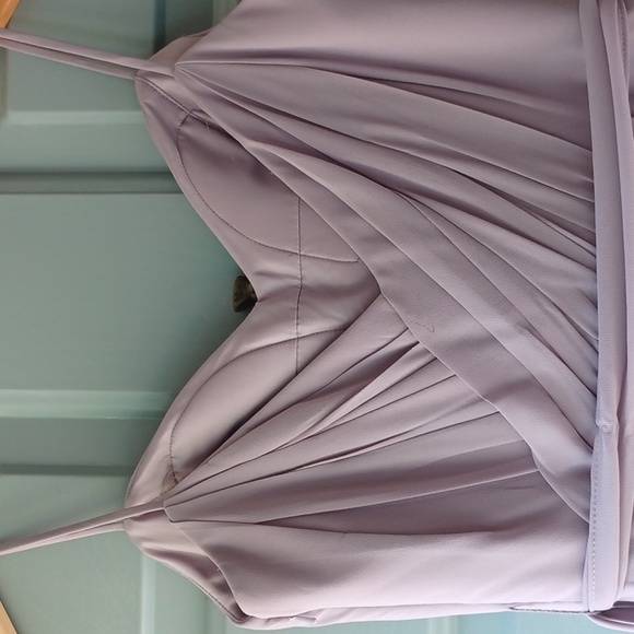 Lavender bridesmaid gown - Picture 11 of 13